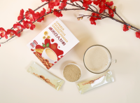 Premium ginseng powder with oil nut for health support and vitality